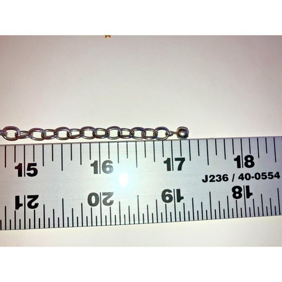 Multilayered Silver-Tone Chains Dangling Bells 17.25 Inch Choker Necklace! - Picture 6 of 7